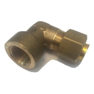 Albue 12mm rør x 3/8" innvendig