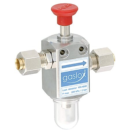 Gaslox 8mm rør lekkasjetester