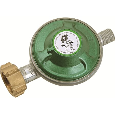 Regulator 50mbar DIN477 - 1/4"V