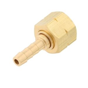 Slangesokkel 1/4"utv x 8mm sokkel