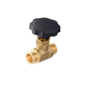 Stengeventil med ratt 2 x 3/8 utv