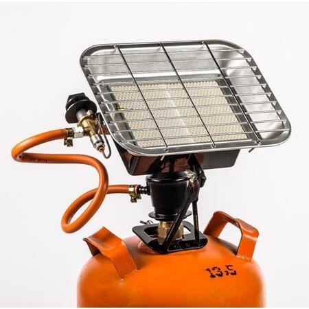 Stralevarmer 5 kW flaskefeste