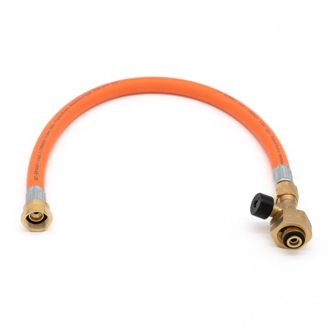 Gasslange G8 DIN477 Caravan med slangebruddsventil