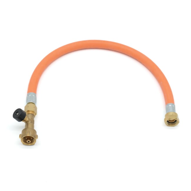 Gasslange G12 DIN477 Caravan med slangebruddsventil