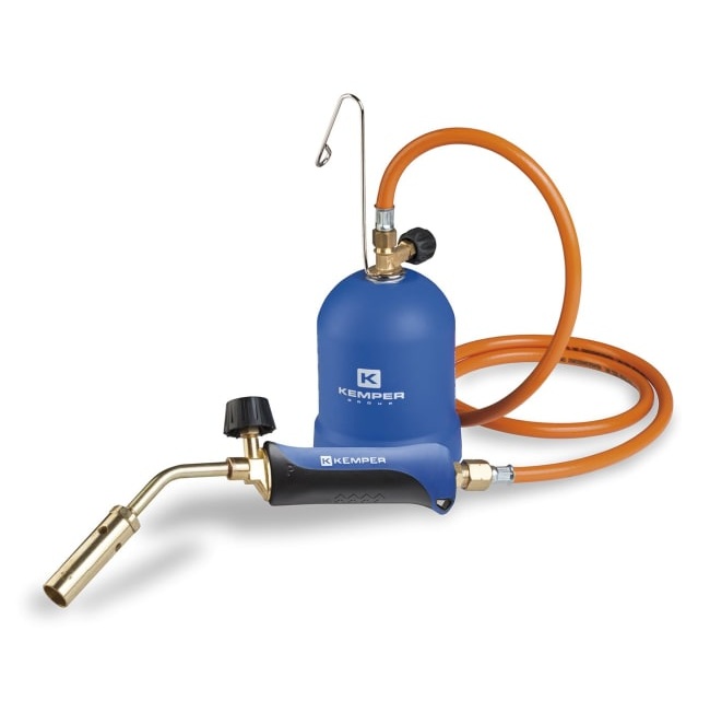 Brenner med slange for punkteringsboks