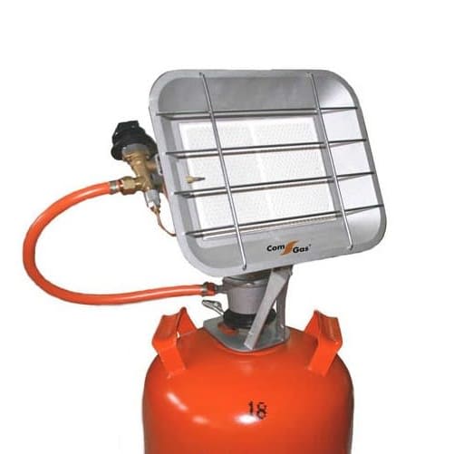 Strålevarmer 5 kW flaskefeste